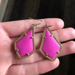 Pink and Gold “Alex” Kendra Scott Earrings